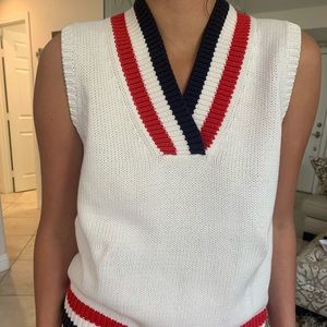 Vintage sleeveless sweater